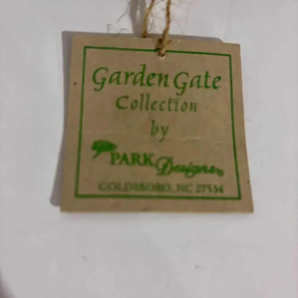 Rustic Crackled Green Park Design Gardeners Tools Wall Hook, 17